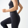 Seamless Shapewear Fitness Yoga SleevelessElasticity Running Shaping Long Pants Jumpsuit