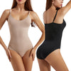 Women's shoulder strap style one-piece shapewear with adjustable waist lifting pants and shapewear underwear