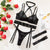 Complex Heavy Work Lingerie Thin Sexy Transparent Halter Bra Four-Piece Set for Women