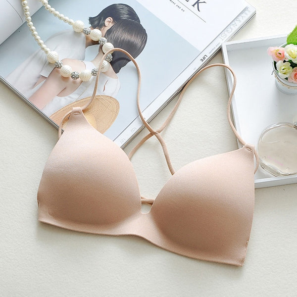 Seamless WomenHollow Out Bra For Women Wireless Thin Underwear Sexy Lingerie Soft Bras Bralette