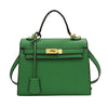 Size Solid Color PU Kelly Bag Candy Color Handbag Cross Shoulder Fashion Model Bag