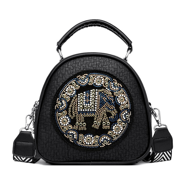 Handheld single shoulder crossbody bag