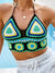 Bikini Top Beach Vacation Handmade Hook up Underwear