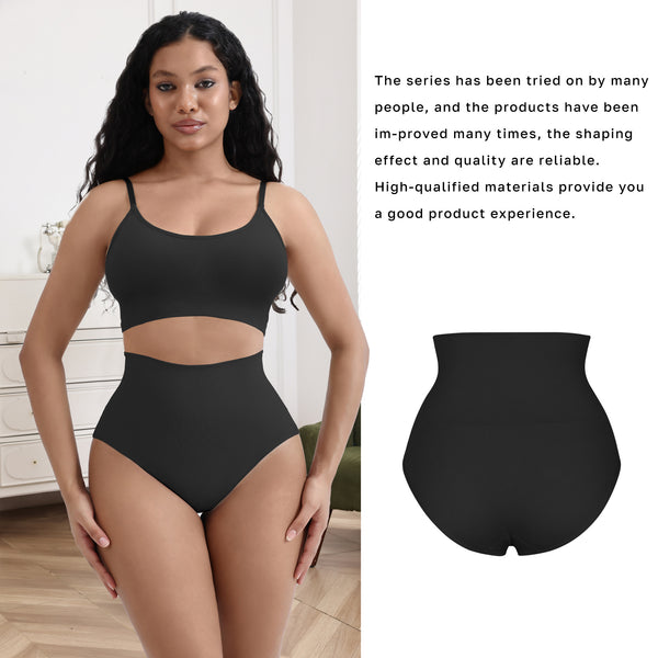 Control Seamless Shapewear Thong Butt Lifting Body Shaping Pants for Women