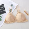 Lace Sexy Lingerie Wireless Bra For Women Padded Push Up Bralette Female Brassiere Summer Soft Backless Fashion Bras Underwear