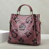 Handbag Women's Fashion Embossed Tote Bag Large Capacity Maternity Bucket Bag