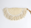Retro woven bag tassel handbag ladies summer niche design commuting straw woven dumpling bag