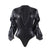 Ohyeah Sexy Black Bodysuit for Women – Deep V-Neck Long Sleeve Lace Erotic Lingerie, Plus Size Babydoll 80605