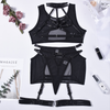 Women’s Perspective Sexy Lingerie – New Style Five-Piece Set with Straps & Intricate Craft Design