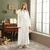 Autumn and winter extended thick couple bathrobe flannel waist cinched nightgown women's long sleepwear men's home clothes