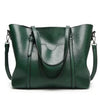Women bag Oil wax Women's Leather Handbags Luxury Lady Hand Bags With Purse Pocket Women messenger bag