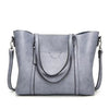 Women bag Oil wax Women's Leather Handbags Luxury Lady Hand Bags With Purse Pocket Women messenger bag