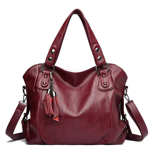 Purses and Handbags Soft Leather Luxury Handbags Women Bags Designer High Quality Casual Tote Female Shoulder Crossbody Bag