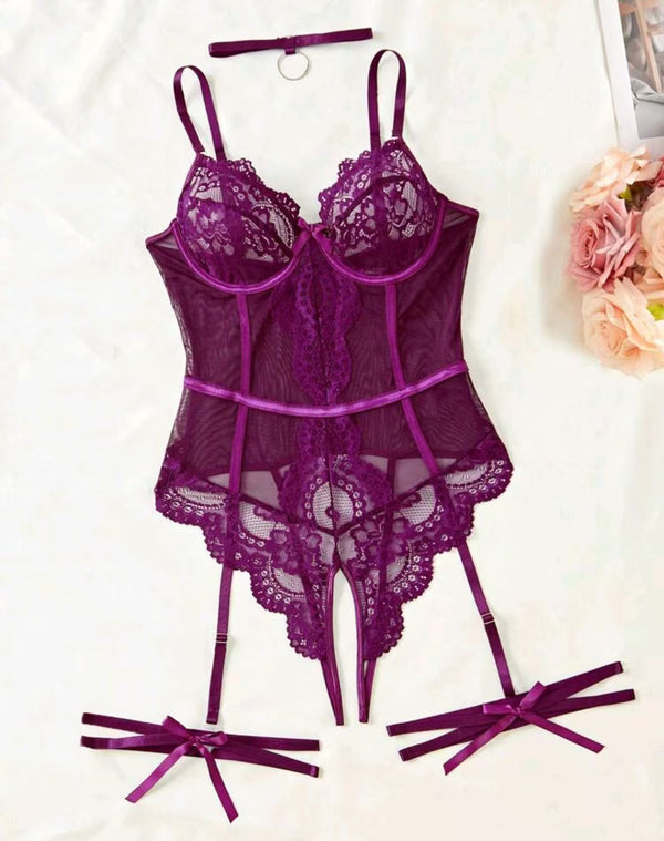 Luxury Lace Bodysuit Lingerie for Women – Elegant, Sexy & Comfortable (Free USA Shipping)
