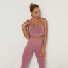Yoga Clothing Set Sports Suit Women Sportswear Sports Outfit Fitness Set Athletic Wear Gym Seamless Workout Clothes For Women