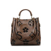 Handbag Women's Fashion Embossed Tote Bag Large Capacity Maternity Bucket Bag