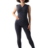 Seamless Shapewear Fitness Yoga SleevelessElasticity Running Shaping Long Pants Jumpsuit