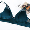 Sexy Lace Lingerie Set for Women – Wireless Push Up Bra & Jacquard Underwear
