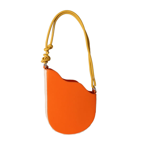 Bag Small Design Summer New Semi-Circular Saddle Bag Personality Wave Shaped Portable One Shoulder Underarm Bag