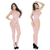 Sexy Women’s Lingerie Babydoll Bodysuit – Latex Look Fetish Costume Sleepwear