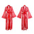 Sexy Lace Trim Robe Transparent Temptation Nightwear for Women