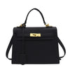 Size Solid Color PU Kelly Bag Candy Color Handbag Cross Shoulder Fashion Model Bag