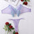 Thin Sexy Butterfly Embroidered Tube Top Lingerie – Sheer Mesh Two-Piece Set for Women