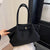 Suede tote bag for women in autumn and winter, high-end and niche design, large capacity commuting retro handbag