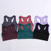 Yoga Women Fitness Clothing Sportswear Gym Leggings Padded Push-Up Strappy Sports Bra