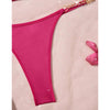 Luxury Pink Heart Chain Lingerie Set | Romantic French Style | AYEMOSH