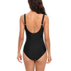 Women's Swimsuit Sexy ConcealingSlimming Shoulder Strap Pure Color Swimwear