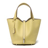 Head layer cowhide bucket bag women's leather high-end handbag