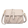 High Quality Ruched Shoulder Bag Soft Leather Luxury Handbag Women Bags Designer Crossbody Bag Female Fashion Messenger Bag