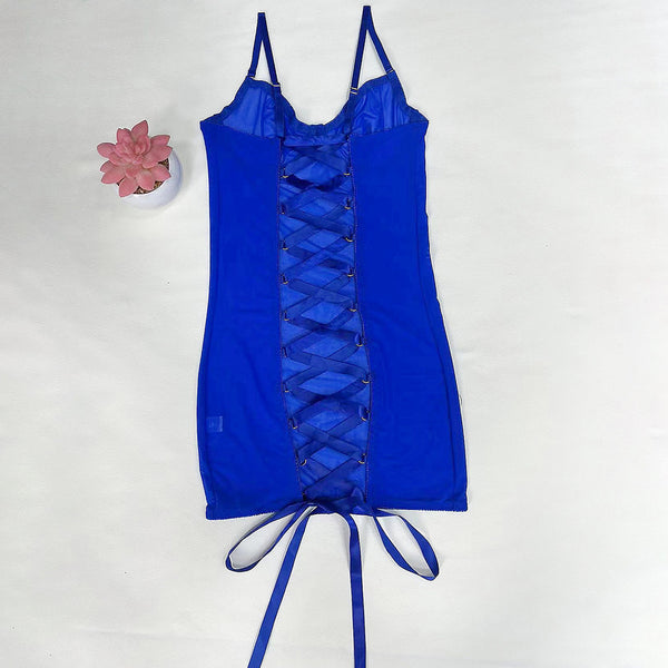 Purple sexy mesh lingerie, sexy lingerie, see through jumpsuit, pajamas