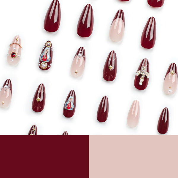 Luxury Press On Nails Set | Reusable Fake Nails for Women