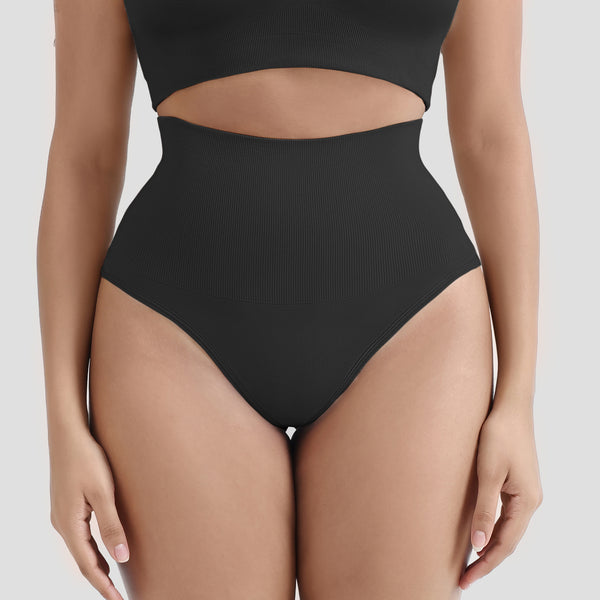 Control Seamless Shapewear Thong Butt Lifting Body Shaping Pants for Women