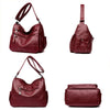 Women Luxury Leather Handbags Women Bags Designer Female Shoulder Messenger Bag