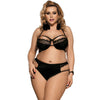 Plus Size Sexy Black Lace Lingerie for Women – Erotic Bra & Panty Set, Hot Intimate Underwear