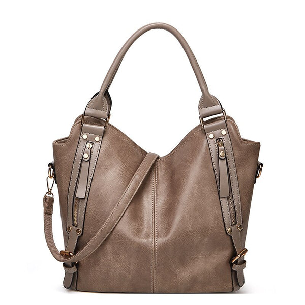 Big Capacity Women Handbag Luxury Women Bag Side pockets Design Hand Bag PU Leather Totes Shoulder Bags Ladies WLHB2215