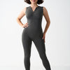 Seamless Shapewear Fitness Yoga SleevelessElasticity Running Shaping Long Pants Jumpsuit