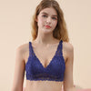 Lace Sexy Lingerie Wireless Bra For Women Padded Push Up Bralette Female Brassiere Summer Soft Backless Fashion Bras Underwear