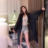 Sun Protection Cardigan for Women Summer New Arrival Chiffon Sunscreen Jacket Mid-Length Outerwear Beach Cover-Up Thin Coat