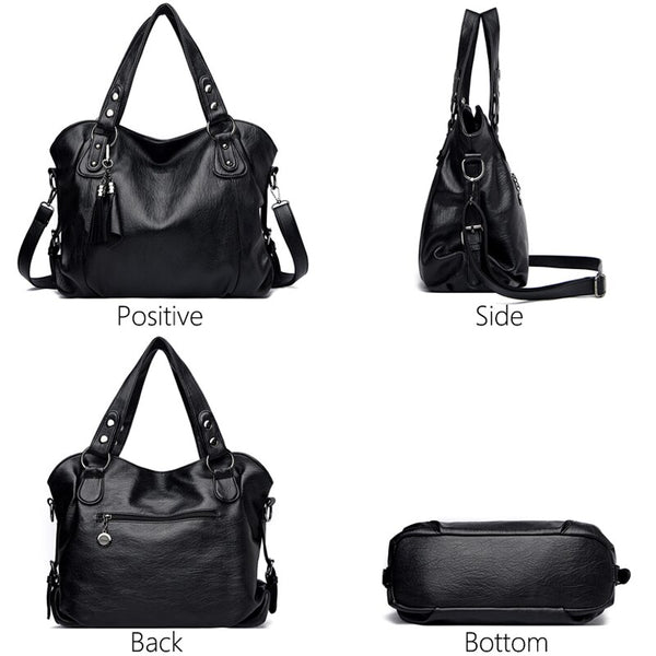 Purses and Handbags Soft Leather Luxury Handbags Women Bags Designer High Quality Casual Tote Female Shoulder Crossbody Bag