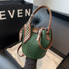 Handbag shoulder bag woven bucket bag
