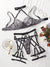 Zebra Mesh Hollow Neck Sexy Lingerie Set for Women – Sheer Strappy Erotic Nightwear