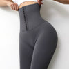 Pants High Waist Shapewear Corset Stretchy Tights Women Sports Push Up Running Fitness Leggings