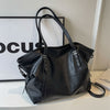 Single Shoulder Tote Bag, Large Capacity, Women's Soft Leather Vintage Commute Bag, Crossbody Bag for Women