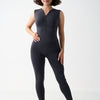 Seamless Shapewear Fitness Yoga SleevelessElasticity Running Shaping Long Pants Jumpsuit