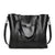 Women bag Oil wax Women's Leather Handbags Luxury Lady Hand Bags With Purse Pocket Women messenger bag