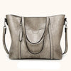 Women bag Oil wax Women's Leather Handbags Luxury Lady Hand Bags With Purse Pocket Women messenger bag